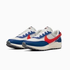 Nike Waffle Debut Swoosh Habanero Red Old Royal Size 13